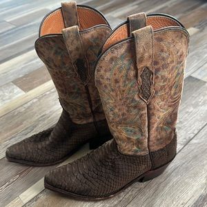 Limited edition Authenticate Lucchese Cowboy boots